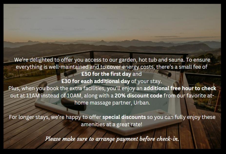 Double Room W/Projector & Garden Hot Tub 런던 외부 사진